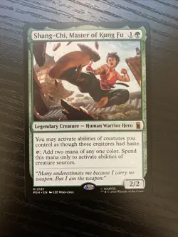 Shang-Chi, Master of Kung Fu 0187 Marvel Super Heroes Mythic Magic The Gathering - Image 1