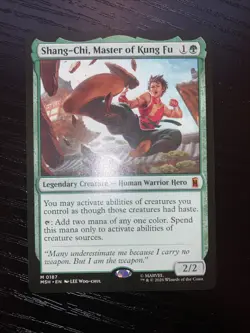 Shang-Chi, Master of Kung Fu 0187 Marvel Super Heroes Mythic Magic The Gathering - Image 2