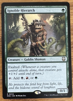 MTG Modern Horizons 3 Commander, Ignoble Hierarch - Image 1