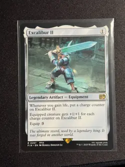 FINAL FANTASY Excalibur II #257 MTG NM - Image 1