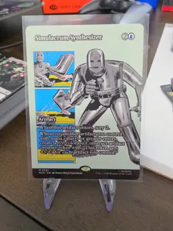 Simulacrum Synthesizer (Borderless) Marvel Universe Eternal-Legal Foil - Image 1