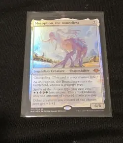 MTG - MOROPHON THE BOUNDLESS - MYTHIC - NM - MH1 001/254 Foil - Image 1