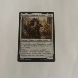 Losheel, Clockwork Scholar Commander Masters Regular - LP #38 MTG CMM - Image 1