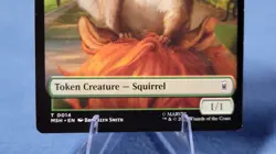 The Void // Squirrel Double-Sided Token 10 MSH Marvel Super Heroes Magic MTG NM - Image 3