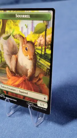 The Void // Squirrel Double-Sided Token 10 MSH Marvel Super Heroes Magic MTG NM - Image 4