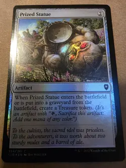 Prized Statue - Foil Commander Legends: Battle for Baldur's Gate - Mtg - Image 1