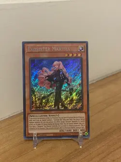 Yugioh - Exosister Martha Secret Rare - POTE-EN025 - Image 1
