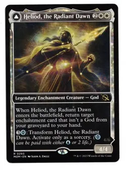 Magic the Gathering MTG Heliod, the Radiant Dawn Showcase #0293 MOM Rare! NM - Image 1