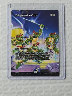Teleportation Circle (Borderless) TMNT, Magic the Gathering, MTG **NEW** - Image 1