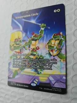 Teleportation Circle (Borderless) TMNT, Magic the Gathering, MTG **NEW** - Image 4