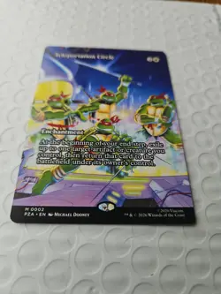 Teleportation Circle (Borderless) TMNT, Magic the Gathering, MTG **NEW** - Image 5