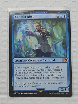 Y'shtola Rhul Final Fantasy Regular, Magic the Gathering, MTG **NEW** - Image 2