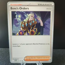 Boss's Orders 114/132 Uncommon Mega Evolution Pokemon NM - Image 1