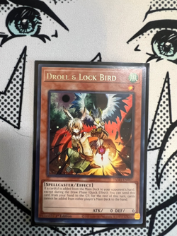 Droll and Lock Bird - NM Rare 1st Ed - TAMA-EN047 - YuGiOh - Image 1