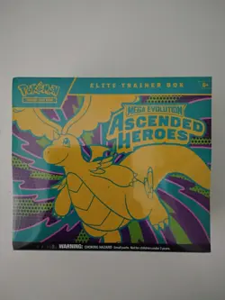 Pokemon TCG Mega Evolution Ascended Heroes Elite Trainer Box ETB Sealed - Image 1