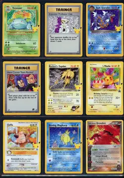 Complete 50/50 Celebrations Set + Classic Collection + 6 Promos 🏝 Pokemon 25th - Image 1