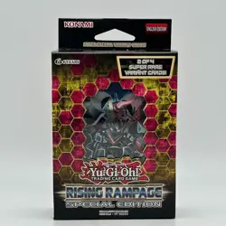 Yugioh TCG Rising Rampage Special Edition Box! FACTORY SEALED CCG TCG - Image 1