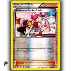 Pokemon XY Generations Pokemon Center Lady 68/83 Reverse Holo Uncommon VLP/NM - Image 1