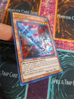 Yu-Gi-Oh! Zoodiac Thoroughblade RATE-EN017 Ultra Rare 1st Edition Near Mint - Image 2