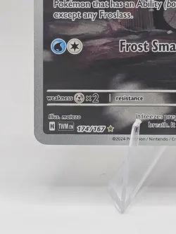 Pokemon TCG: Froslass Illustration Rare Holo Sv06 Twilight Masquerade 174/167 - Image 3