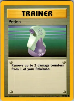 Potion 094/102 Base Set Pokemon NM - Image 1