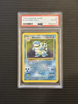 1999 Pokemon Blastoise Holo PSA 6 - Image 1