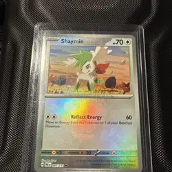 Pokemon Shaymin Master Ball Pattern 087/131 Sv: Prismatic Evolutions Holo - Image 1