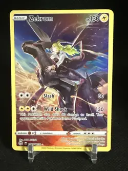 Zekrom Brilliant Stars Trainer Gallery Full Art Pokemon TG05/TG30 - Image 1