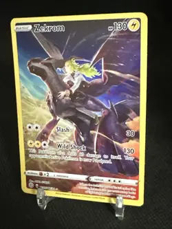 Zekrom Brilliant Stars Trainer Gallery Full Art Pokemon TG05/TG30 - Image 2