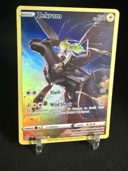 Zekrom Brilliant Stars Trainer Gallery Full Art Pokemon TG05/TG30 - Image 3