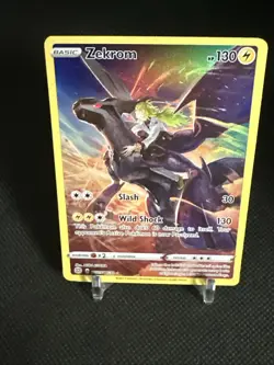 Zekrom Brilliant Stars Trainer Gallery Full Art Pokemon TG05/TG30 - Image 4
