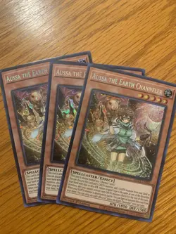 Yu-Gi-Oh! TCG 3x Aussa the Earth Channeler MP24-EN061 x3 PRISM YUGIOH! - Image 1