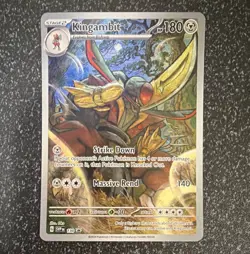 Pokemon TCG Kingambit #130 SV Scarlet & Violet Promo Holo Stage 2 180 HP ENG - Image 1