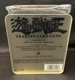 2003 Yugioh Collector Tin, Kaiba/Blue Eyes Dragon MINT!, F.Sealed &Case Fresh W4 - Image 2