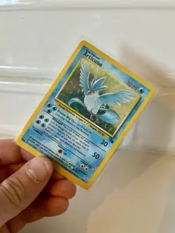 1999 Pokemon Fossil Articuno Holo Rare 2/62 Unlimited WOTC NM / MT - Image 3