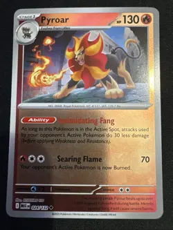 Pyroar 24/132 ME:01 Mega Evolution Reverse Holo -Pokemon TCG - - Image 1