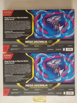 Pokemon TCG Mega Greninja ex Premium Collection Factory Sealed ⚡Ship - Image 2