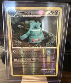 The Pokemon Company Bronzong Triumphant 15/102 Reverse Holo Rare S1 90HP Eng - Image 1