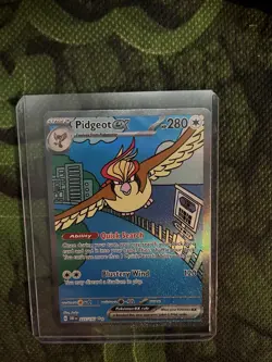 Pokemon TCG Obsidian Flames Pidgey 207/197 & Pidgeot ex 225/197 Holo - Image 2