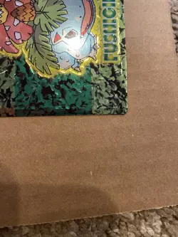 Pokemon 1999 Japanese Meiji Promo Embossed Venusaur - Image 4