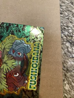 Pokemon 1999 Japanese Meiji Promo Embossed Venusaur - Image 5