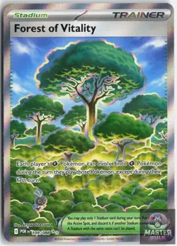 Forest of Vitality 109/088 Ultra Rare Perfect Order Pokemon Holo Near Mint - Image 1