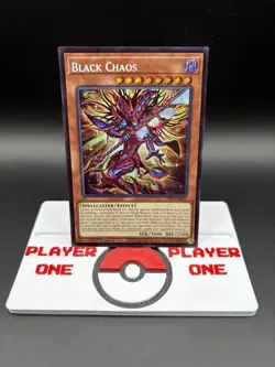Yu-Gi-Oh Chaos Origins Black Chaos Secret Rare CORI-EN001 NM - Image 1