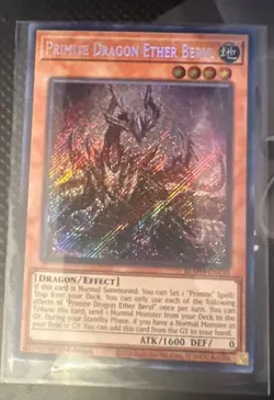 Primite Dragon Ether Beryl BLMM-EN130 Secret Rare 1st Edition Yu-Gi-Oh! NM - Image 1