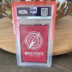 Namco One Piece CCG Monkey D. Luffy OP09-061 Parallel Foil EN PSA 10 - Image 2