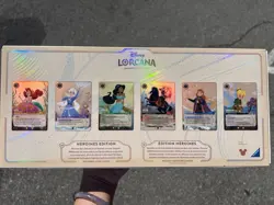 Disney Lorcana TCG Curator's Collection Heroines Edition Kit 6 Foil Cards - Image 2