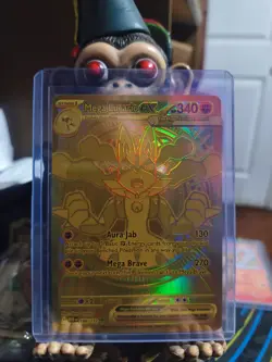 Pokemon MEGA LUCARIO EX 188/132 Mega Evolution GOLD SECRET RARE - Fresh Sleeved - Image 1