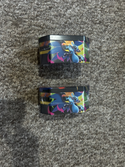 Pokemon Mega Charizard X ex & Mega Charizard Y ex Tin Bundle Sealed - Image 2