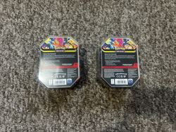Pokemon Mega Charizard X ex & Mega Charizard Y ex Tin Bundle Sealed - Image 3