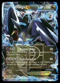 Dialga EX 65/101 Holo EX Rare Plasma Blast Pokemon LP - Image 1